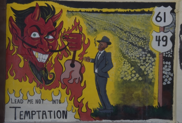 Den Teufel an die Wand gemalt
