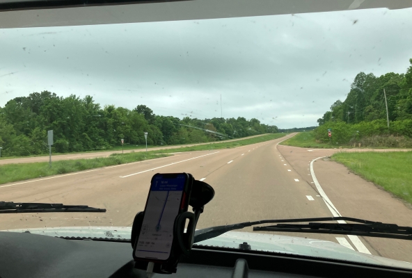 Entspannter Fahrtbeginn