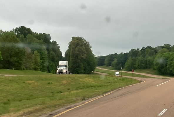 auf dem &raquo;Scenic Byway&laquo;