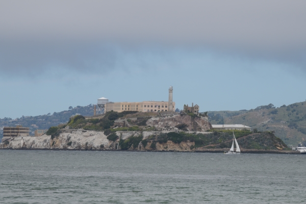 mit Blick auf Alcatraz