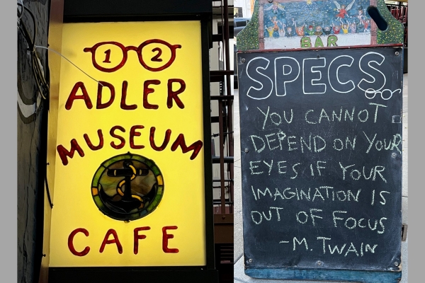 im &raquo;Spec's Adler Café&laquo;