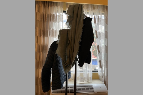 Stillleben vor Heizung und Fenster