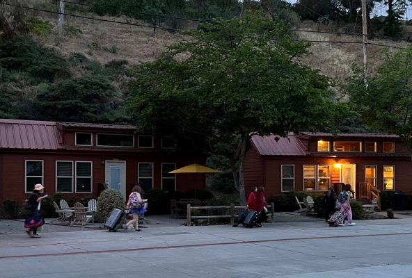 auf dem Campground