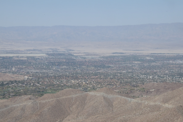 bis nach Palm Springs