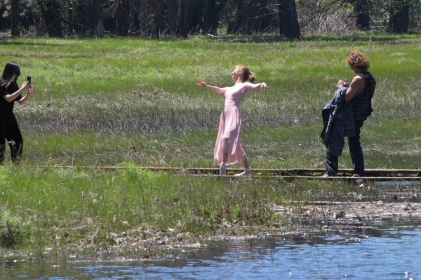 Fotoshooting am Wasser