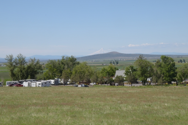 über dem Campground