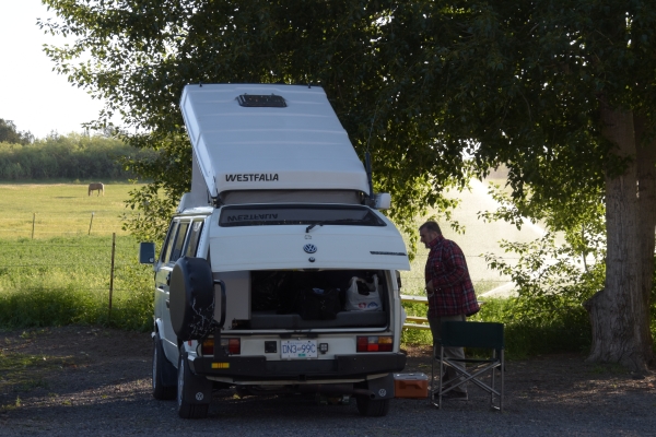 Campen geht auch ganz alleine