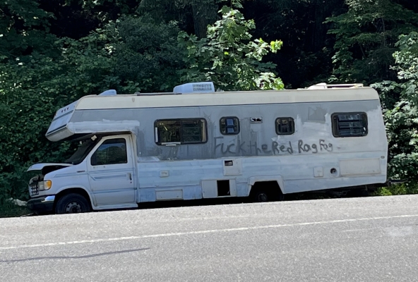Manche Wohnmobile schaffen es nicht