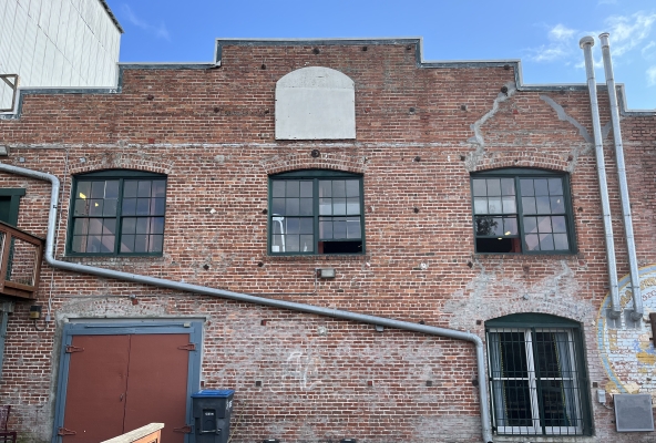 Hinterhof in Petaluma